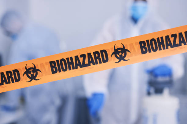 Professional Blood Cleanup technician working in Bartlett, IL